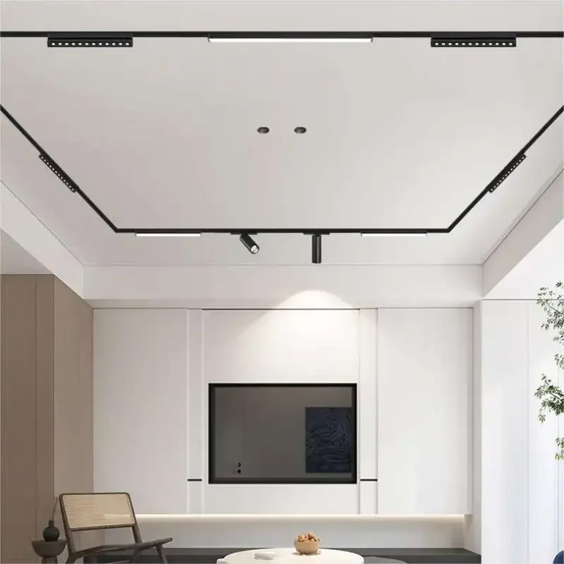 LED Natural Light Cold Warm Whit Track Lighting 3000K 4000K 6000K Disco Spotlight