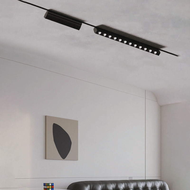 OEM Foldable Frame LED Track Spotlight 5W Watt COB Adjustable Beam Angle Suitable for Art Gallery Store Retail Lighting