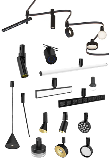  Semi-flexible Magnetic Track Light System