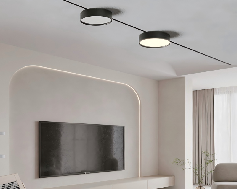 Flexible Wall Wash Lighting for Commercial Interiors: Black Magnetic Flood Fill Light Solution Flexible Wall Wash Lighting for Commercial Interiors: Black Magnetic Flood Fill Light Solution