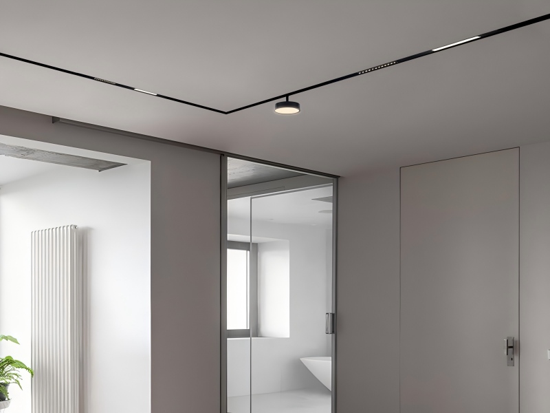 M26 3M Black Surface Mounted Track Rail For House