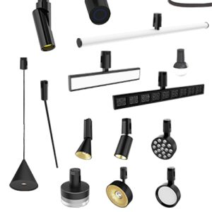 Semi-flexible Magnetic Track Lights