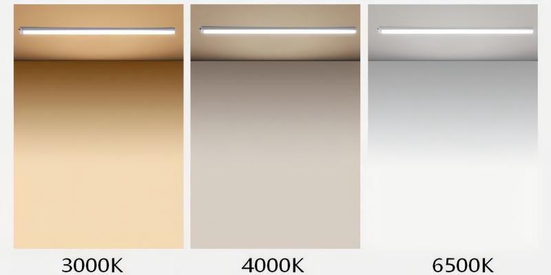 adjustable color temperature from 3000K to 6500K