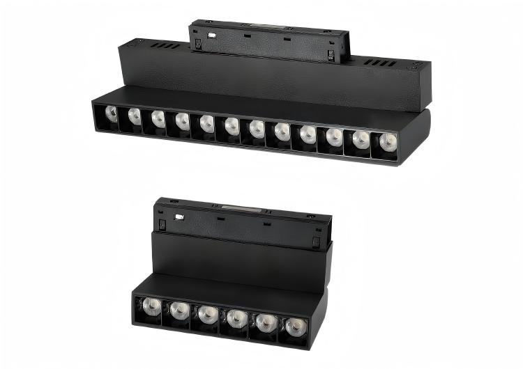 48V magnetic folding grille light