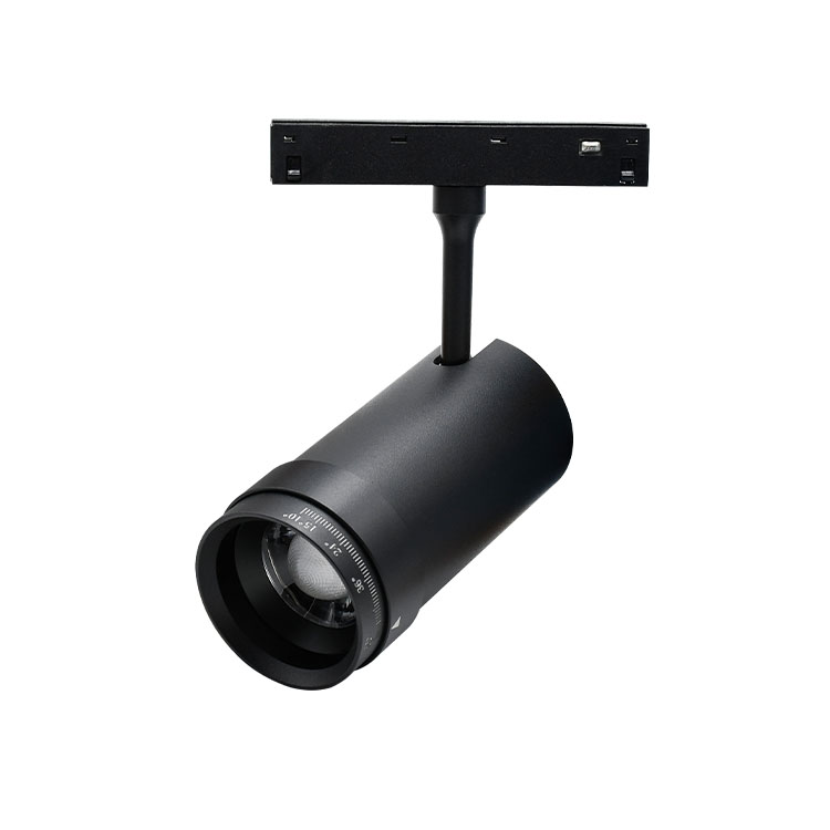 Low Vattage Museum Black Magnetic Track Spot Light 10W