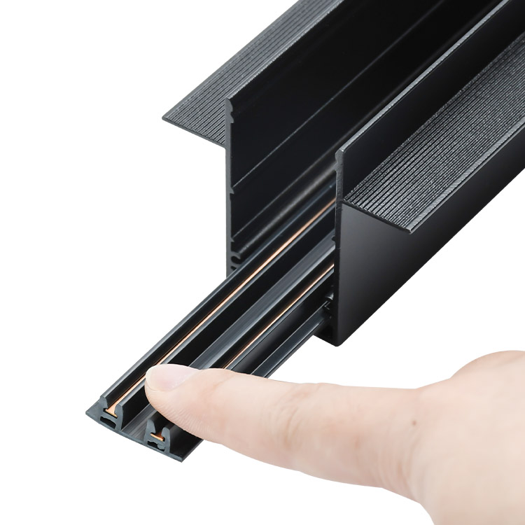 Recessed Magnetic Track Rail 25MM