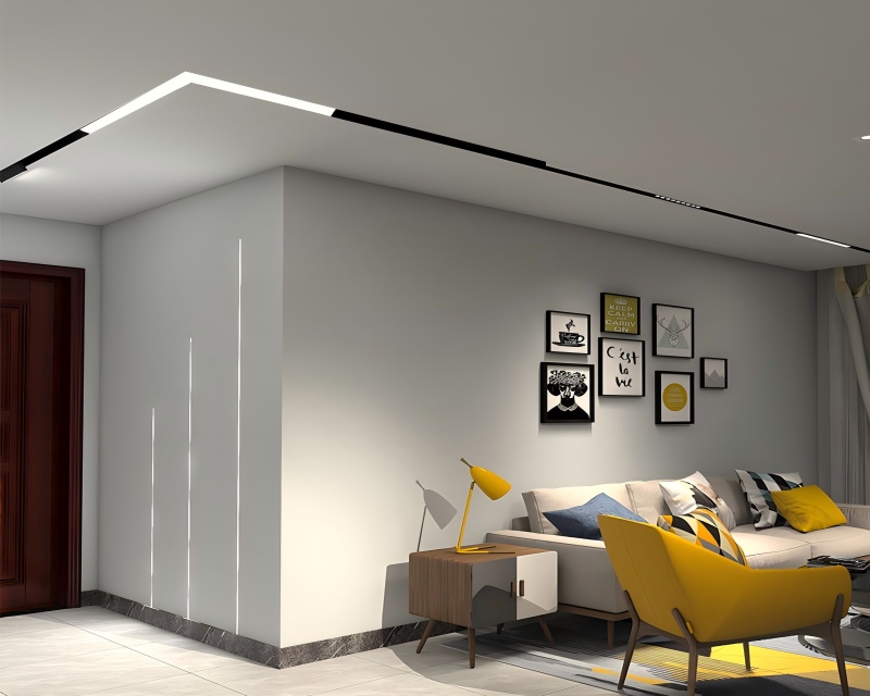 White Cob Magnetic Floodlight Application