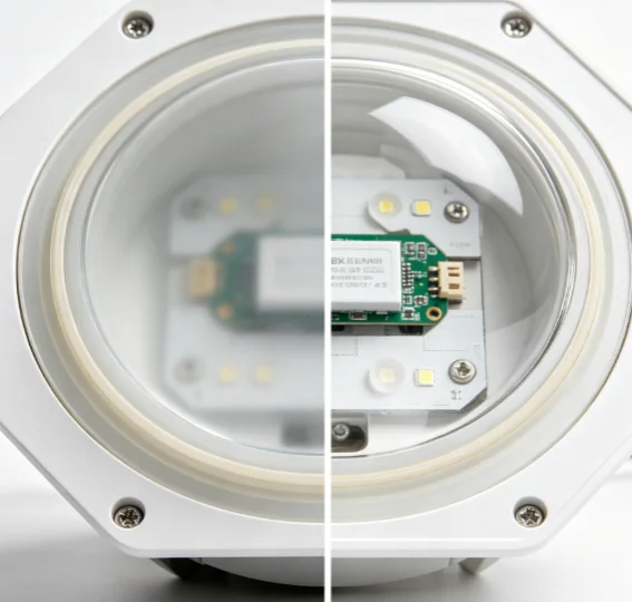 LED light waterproof sealing structure